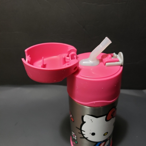 HELLO KITTY By Sanrio Thermos Funtainer Drink Bottle - Picture 5 of 11